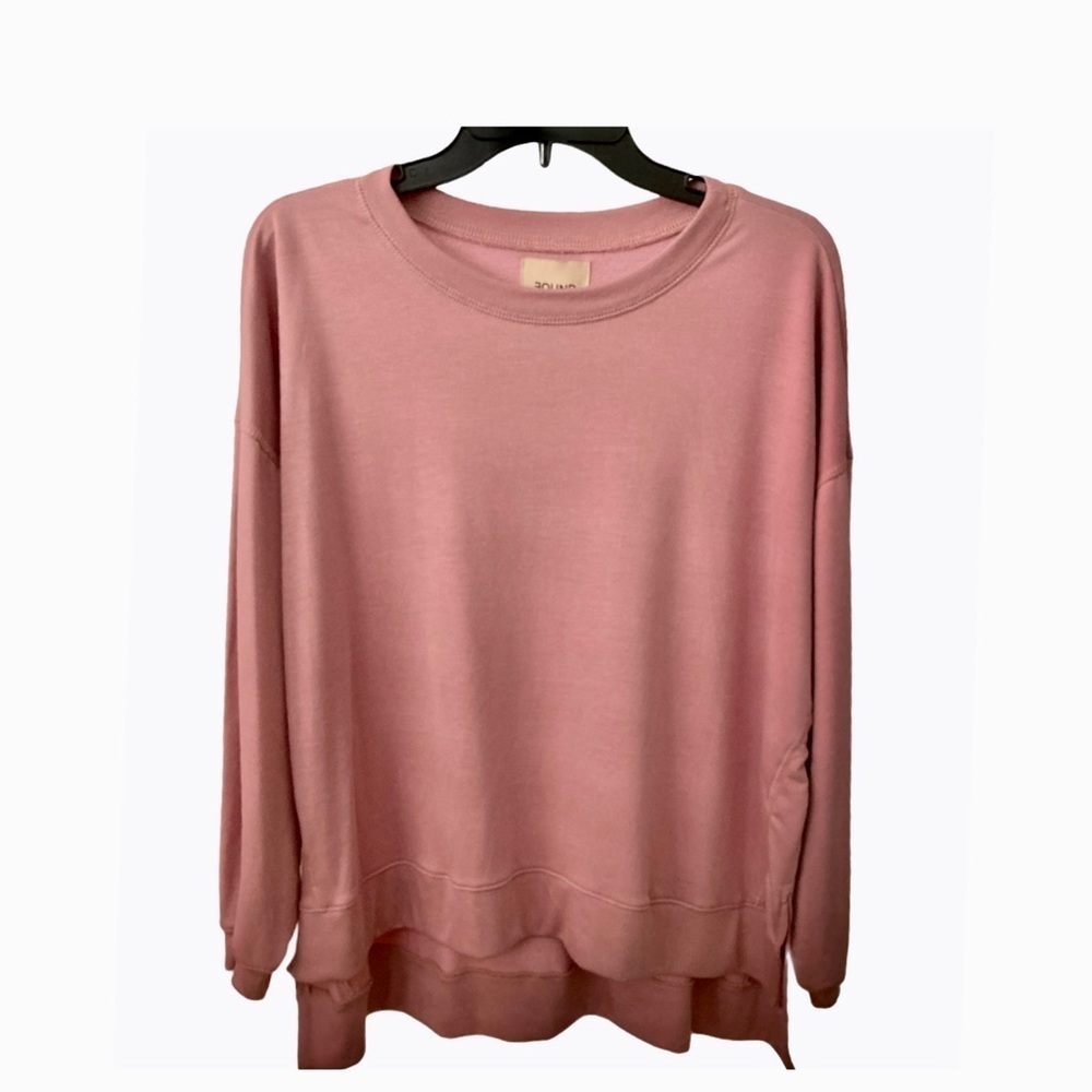 FOUND Blush Pink Long Sleeves Soft Cold Weather Top Small